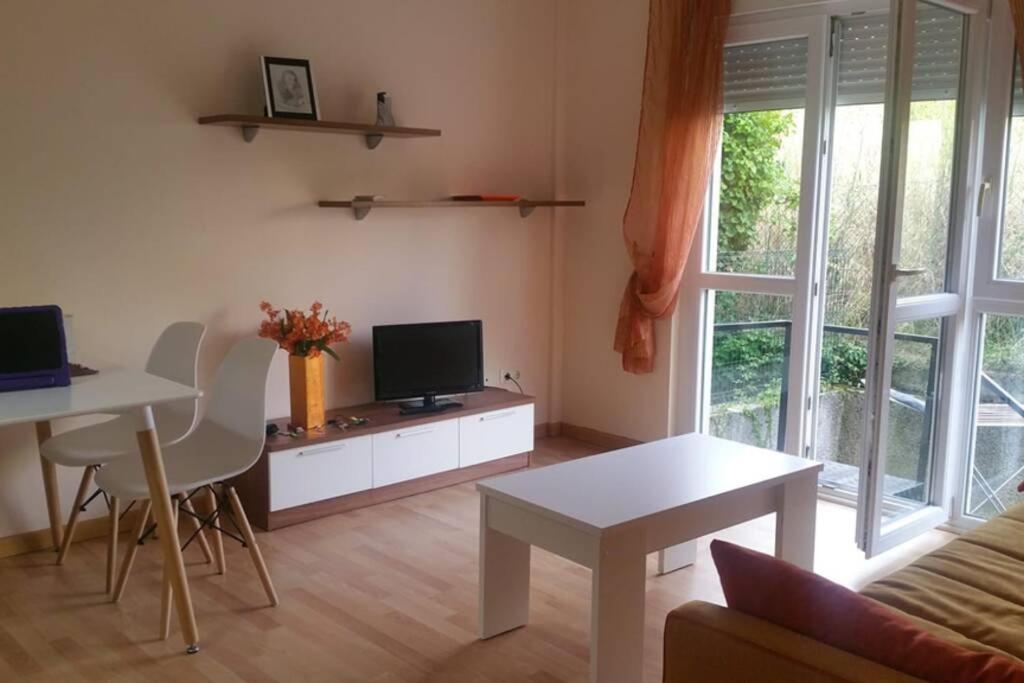 Junto Camino De Santiago,1ª Linea De Playa Apartment Finisterre Luaran gambar