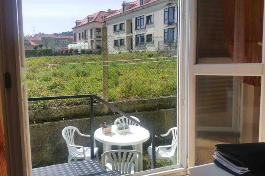 Junto Camino De Santiago,1ª Linea De Playa Apartment Finisterre Luaran gambar