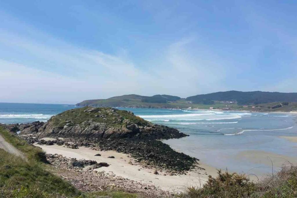 Junto Camino De Santiago,1ª Linea De Playa Apartment Finisterre Luaran gambar