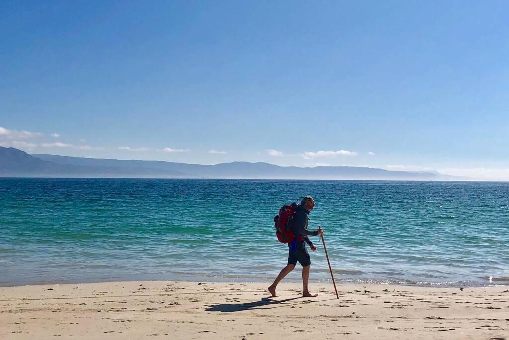 Junto Camino De Santiago,1ª Linea De Playa Apartment Finisterre Luaran gambar