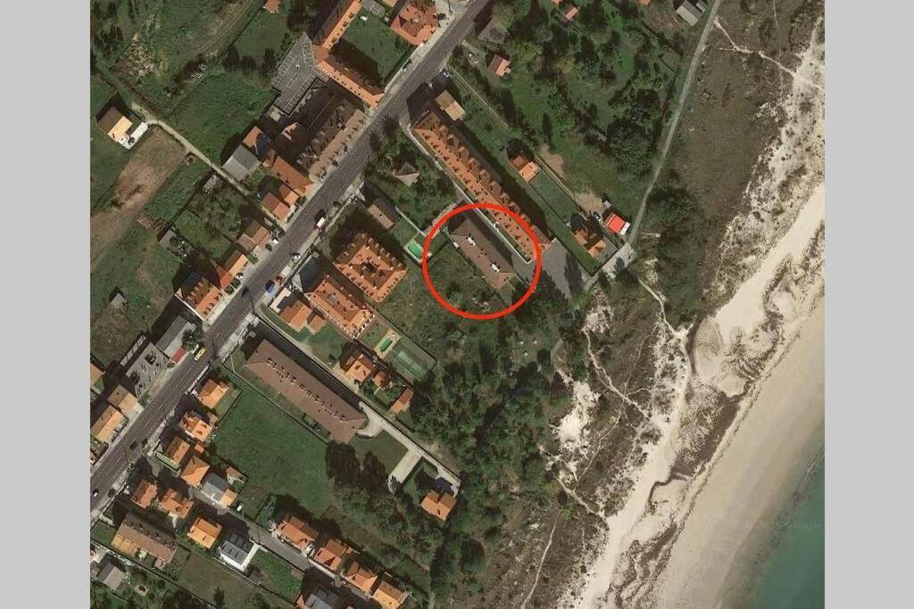 Junto Camino De Santiago,1ª Linea De Playa Apartment Finisterre Luaran gambar