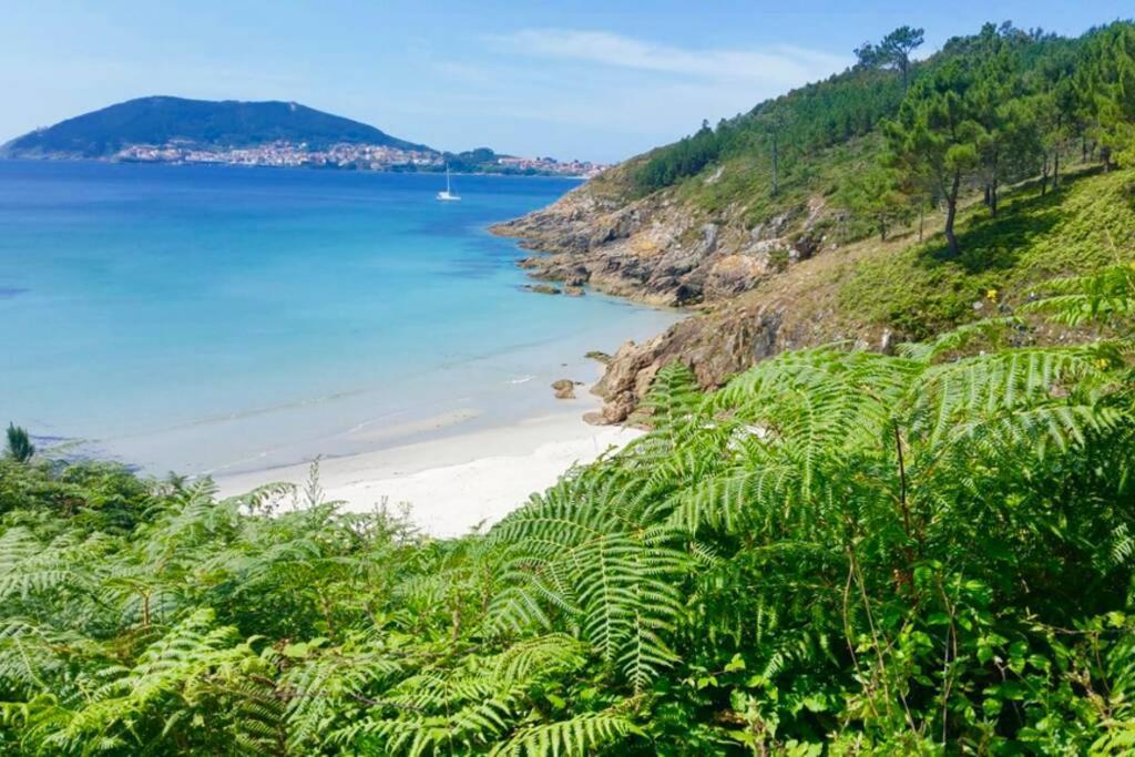 Junto Camino De Santiago,1ª Linea De Playa Apartment Finisterre Luaran gambar