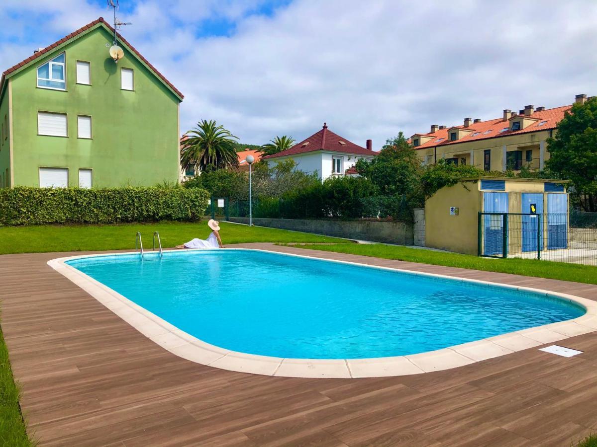 Junto Camino De Santiago,1ª Linea De Playa Apartment Finisterre Luaran gambar